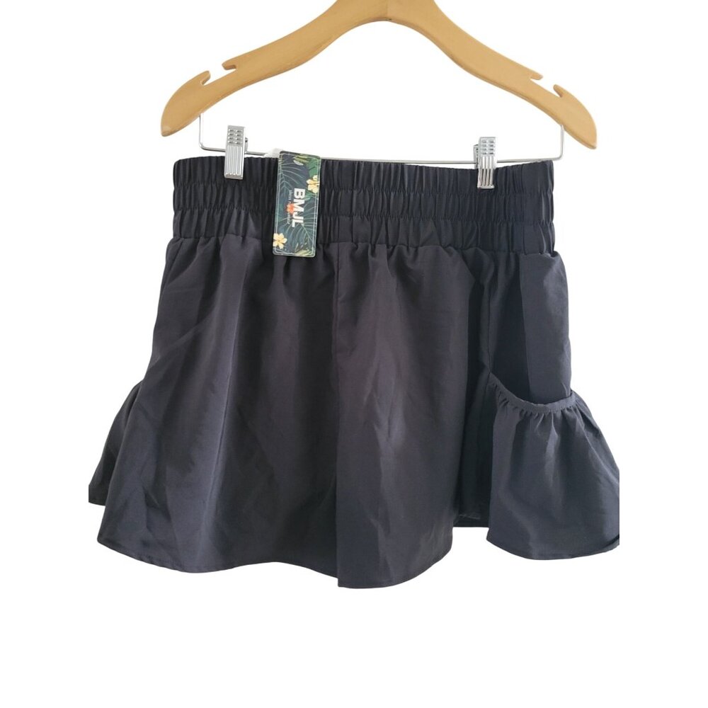BMJL BP Womens Black Shorts Pickleball Tennis size XL New Active Athletic